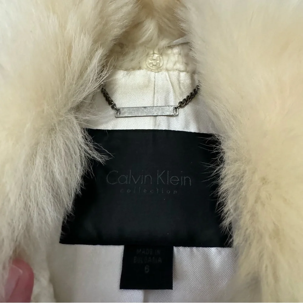 CALVIN KLEIN cream colored cardigan sweater - Picture 9 of 12